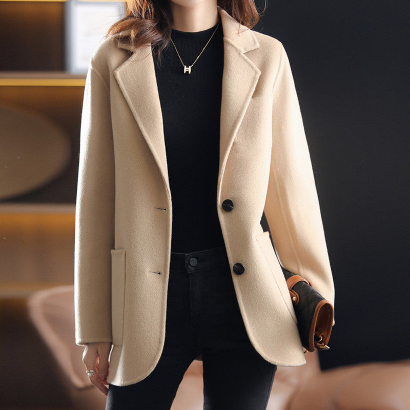 Elena | Wool-Blend Overcoat - ginlerie 2