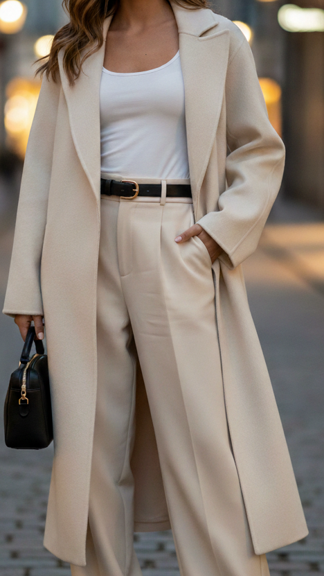 Elena | Wrap Coat for Ladies - ginlerie 1