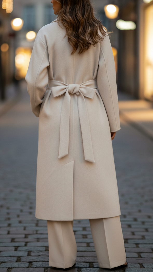 Elena | Wrap Coat for Ladies - ginlerie 3