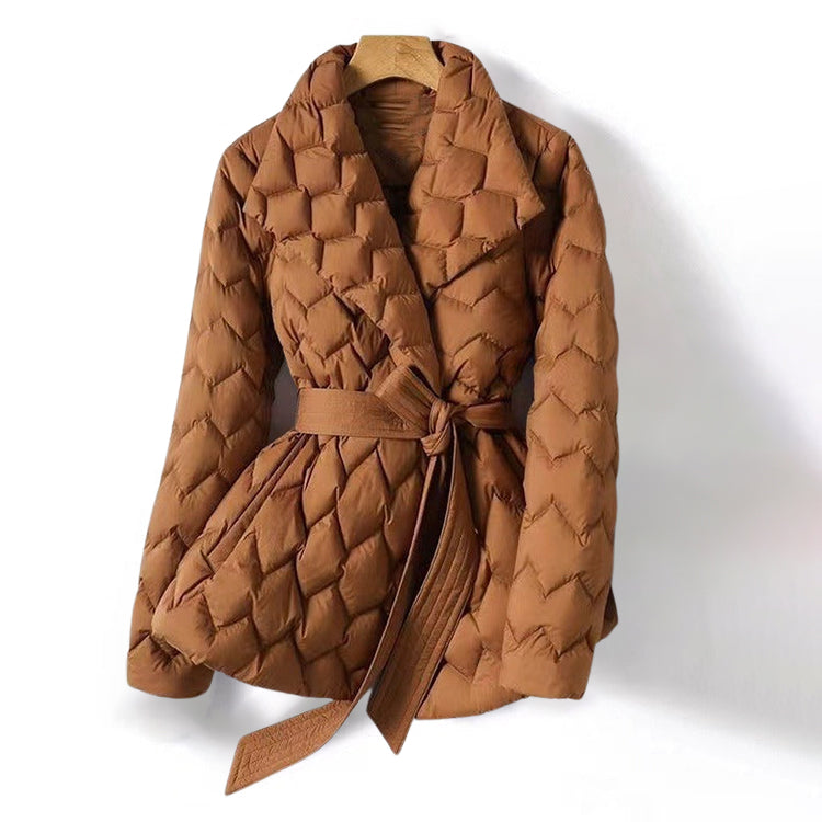 Elise | Chic Down Jacket - ginlerie 0
