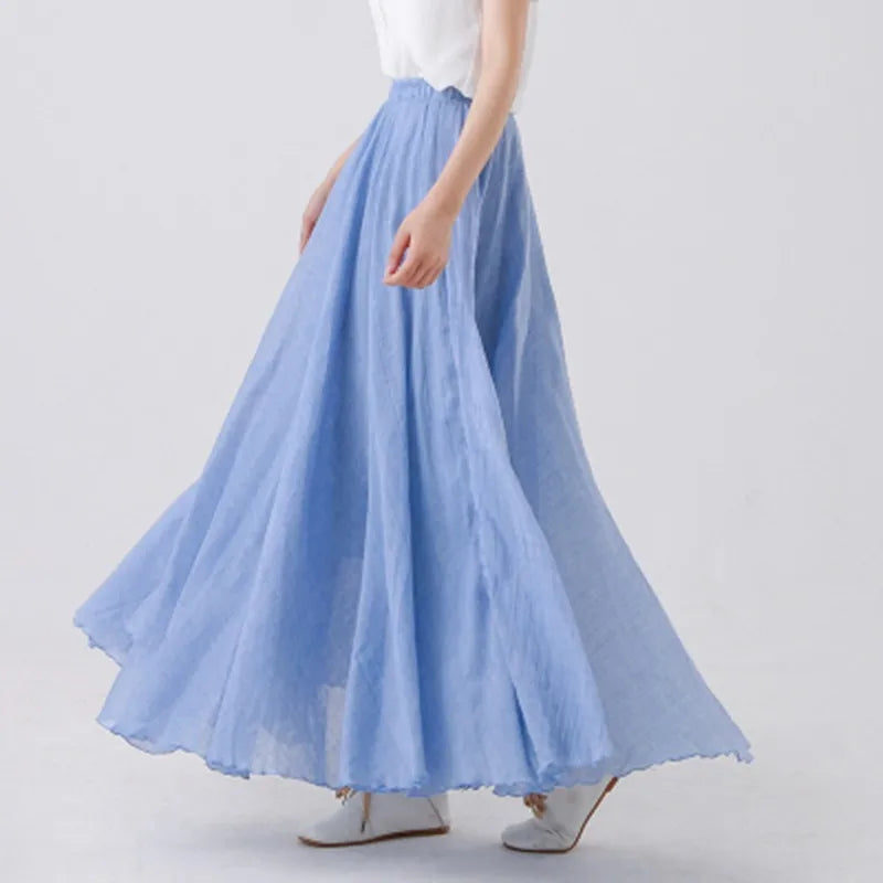 Elise | Elegant Maxi Skirt - ginlerie 2