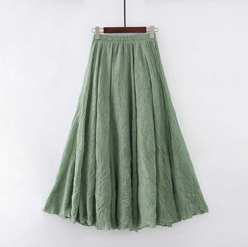 Elise | Elegant Maxi Skirt - ginlerie 8
