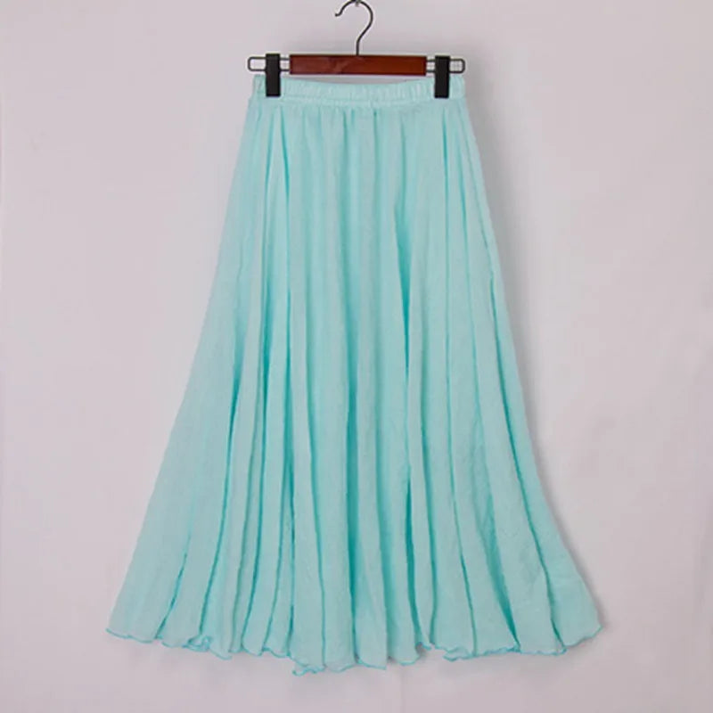 Elise | Elegant Maxi Skirt - ginlerie 9