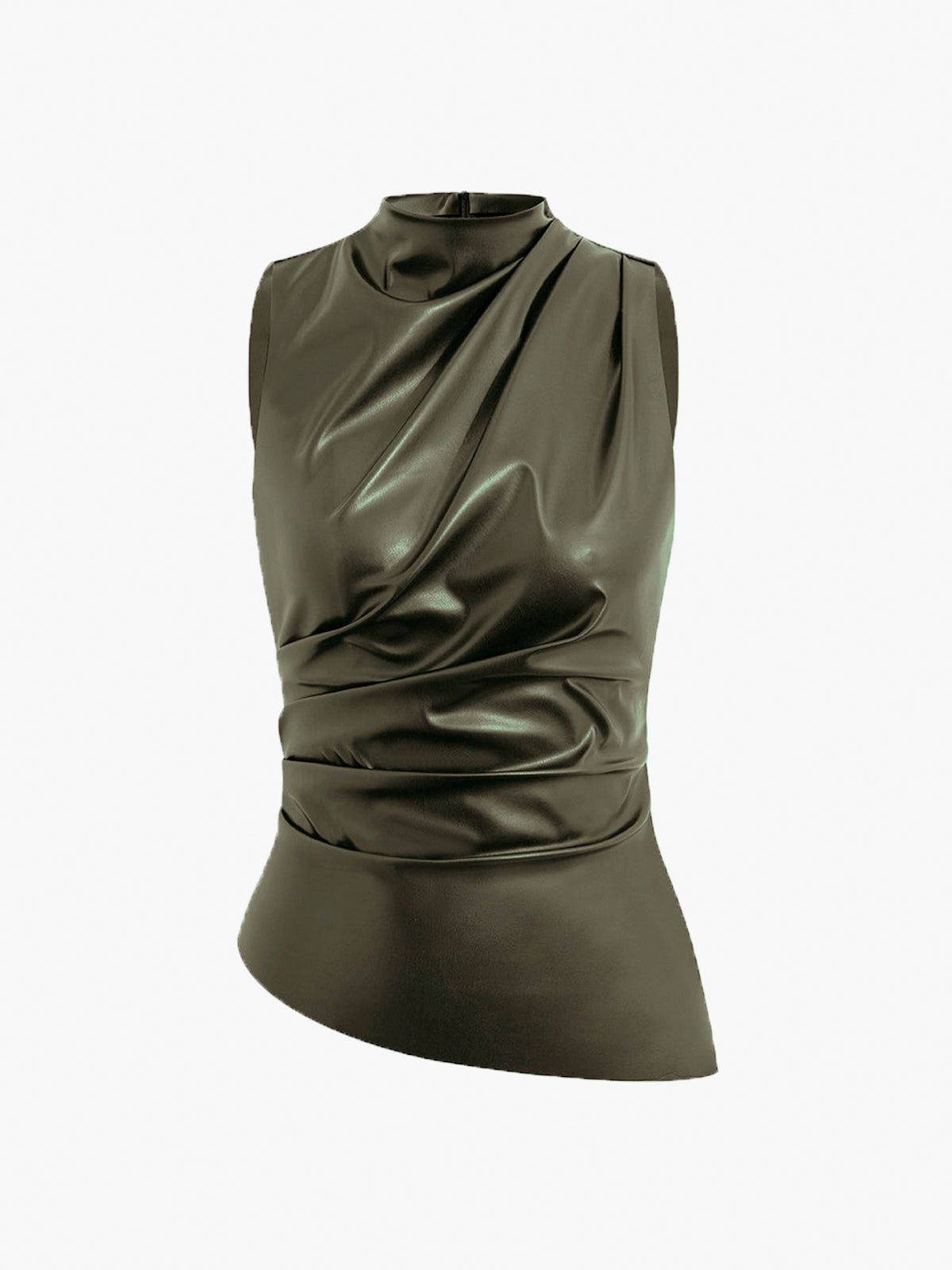 Ella | Chic High Neck Top - ginlerie 8