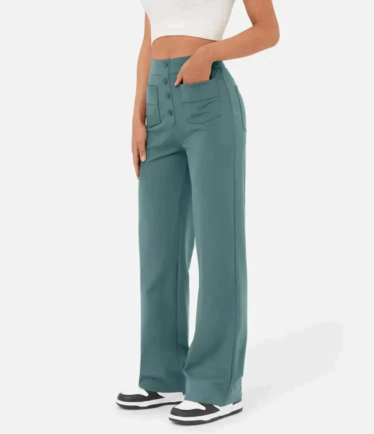 Elsa | High-Waist Trousers - ginlerie 14