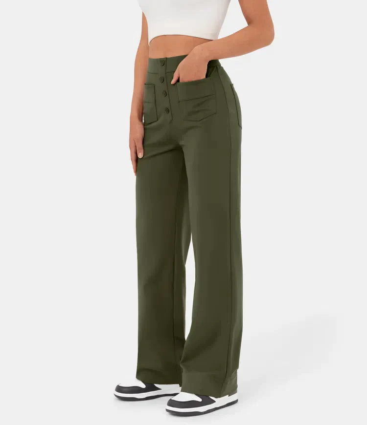 Elsa | High-Waist Trousers - ginlerie 2