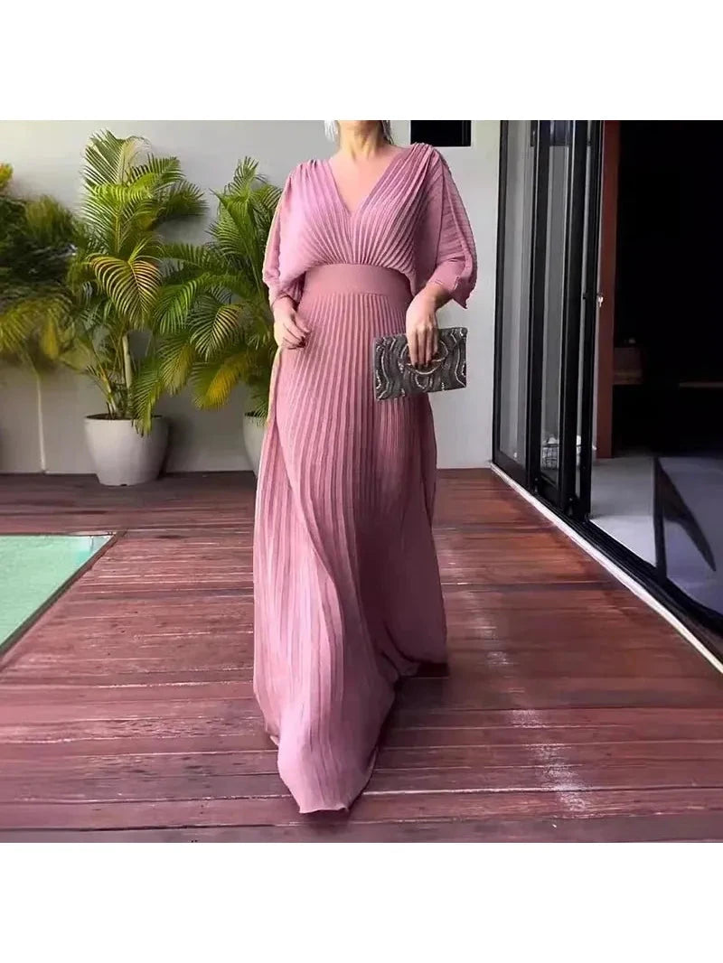 Eva | Elegant Midi Cocktail Dress - ginlerie 4
