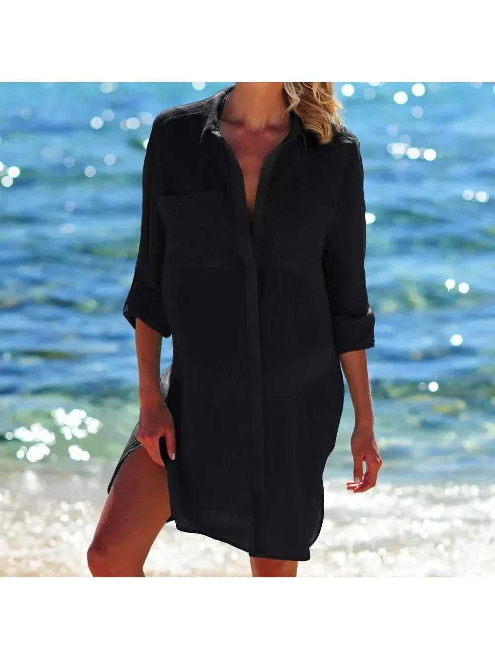 Florence | Cover Up Beach Dress - ginlerie 4