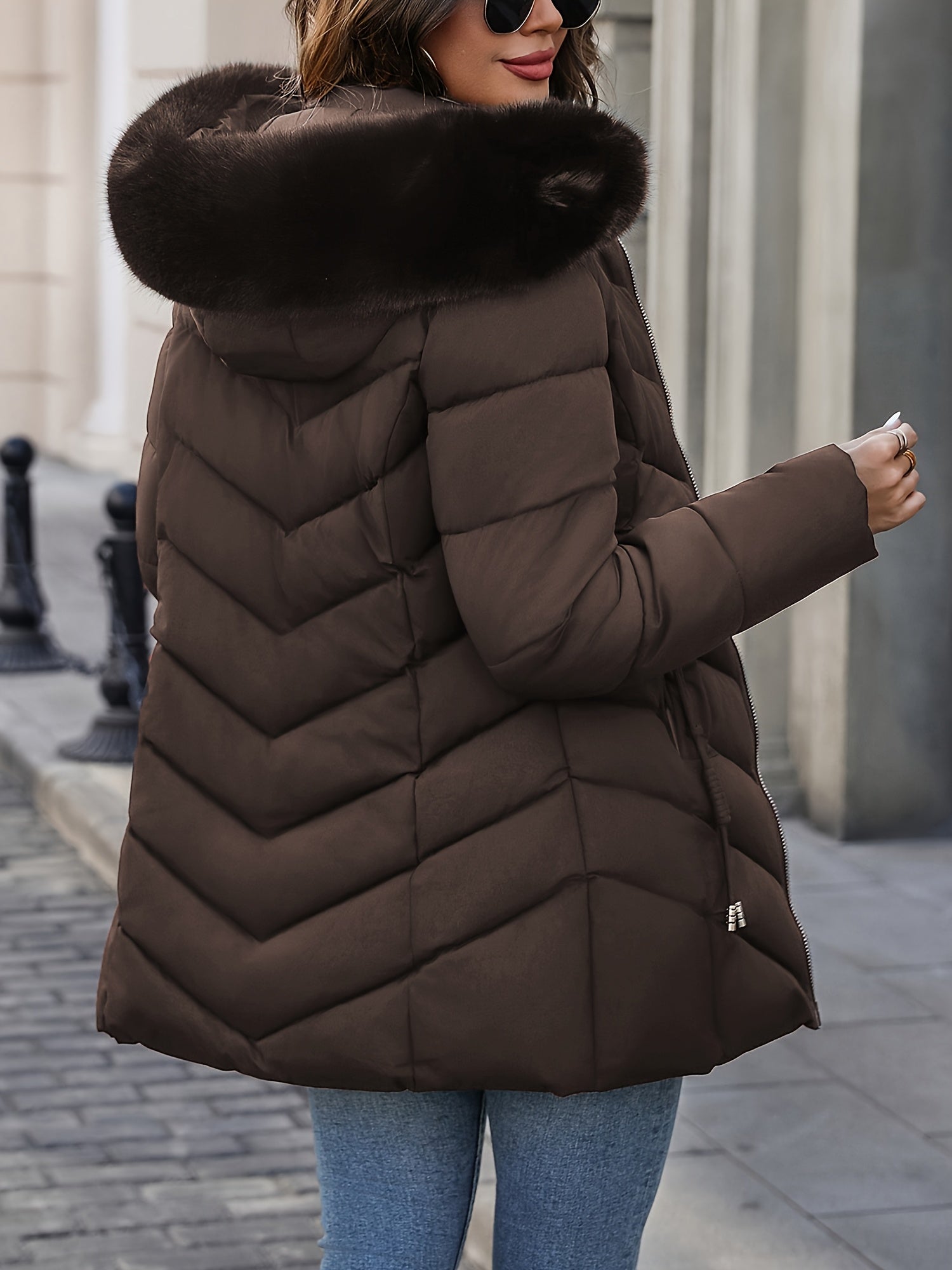Florence | Quilted Puffer Coat - ginlerie 7
