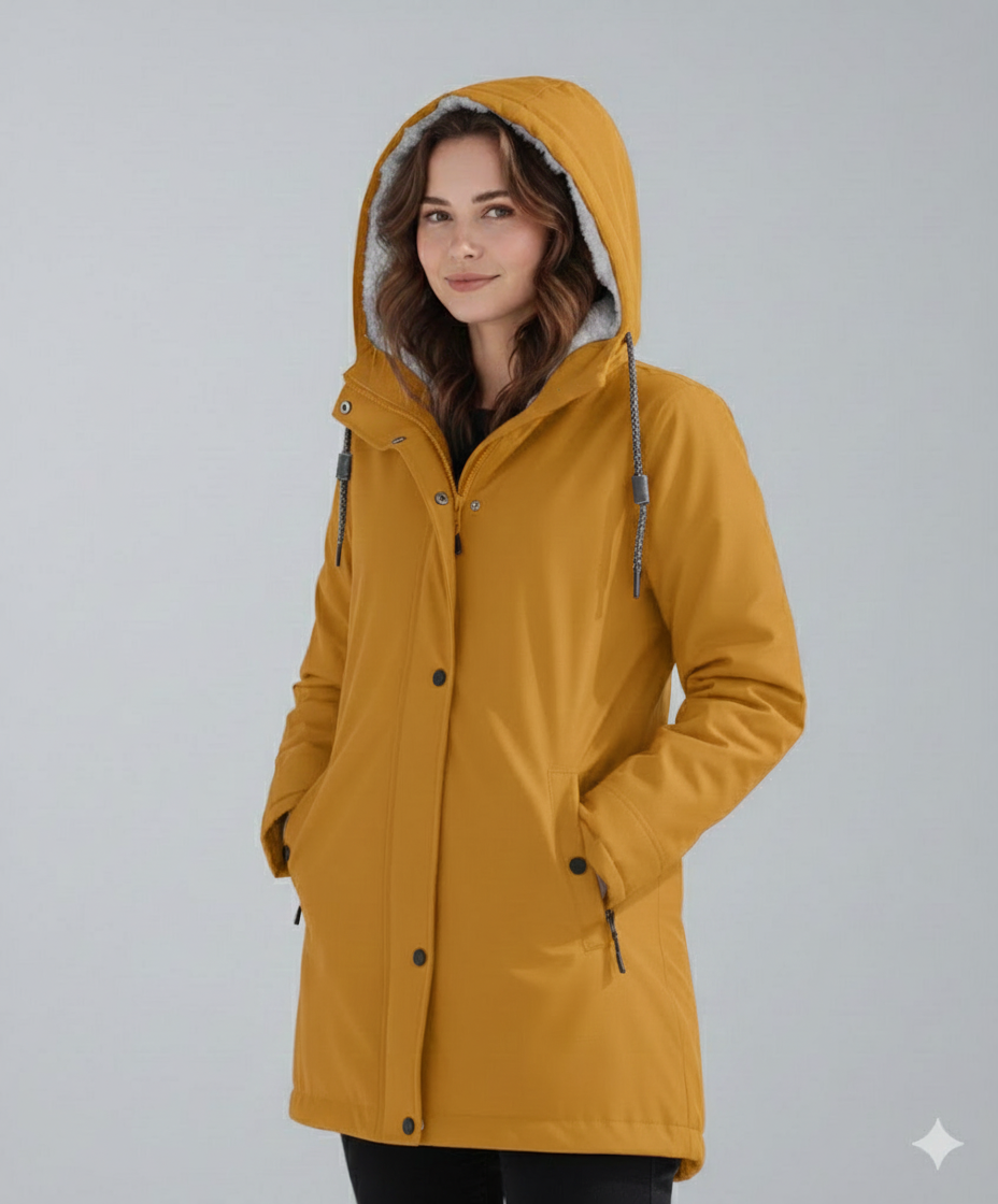 Freya | Hooded Parka Jacket - ginlerie 0