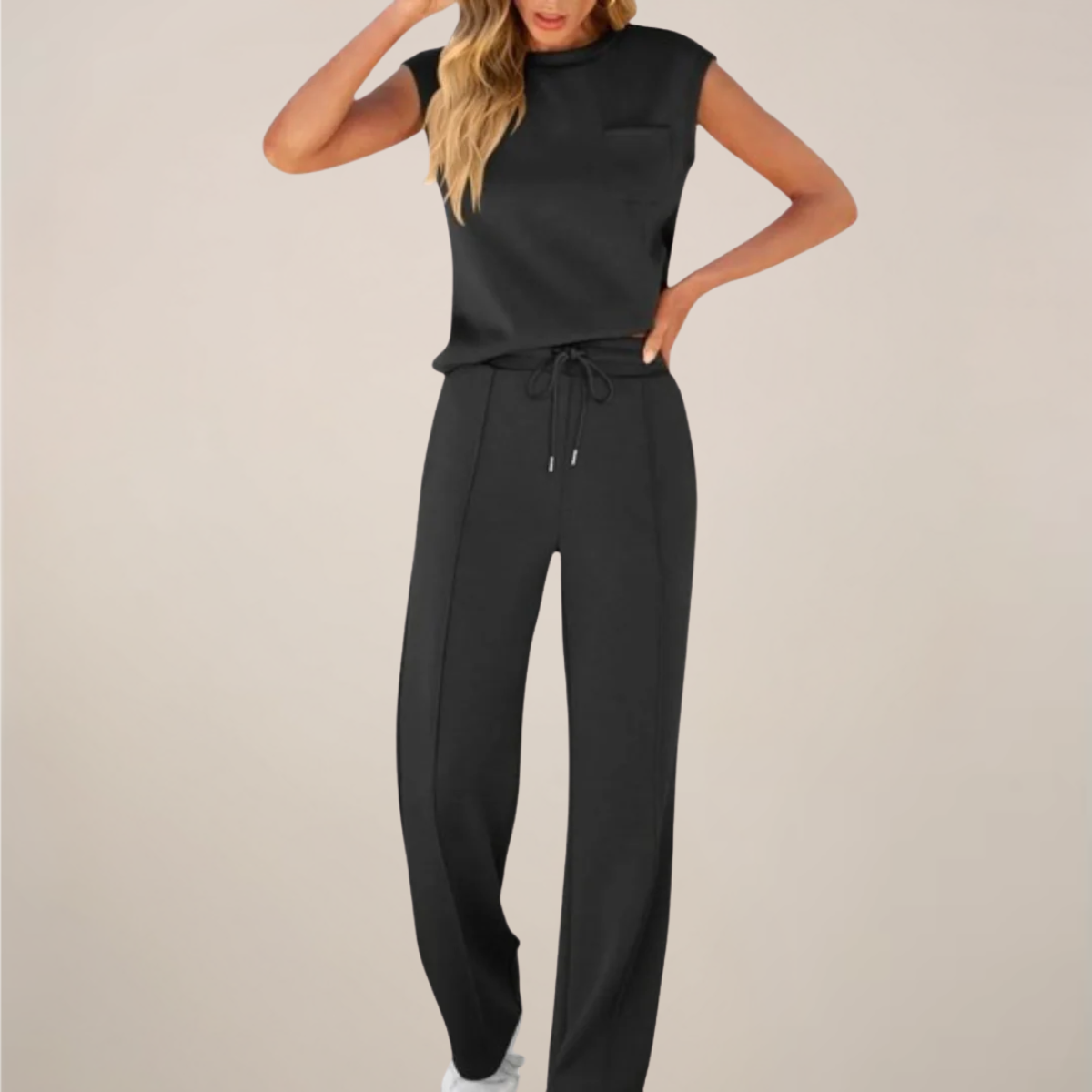 Freya | Two Piece Pants Set - ginlerie 0