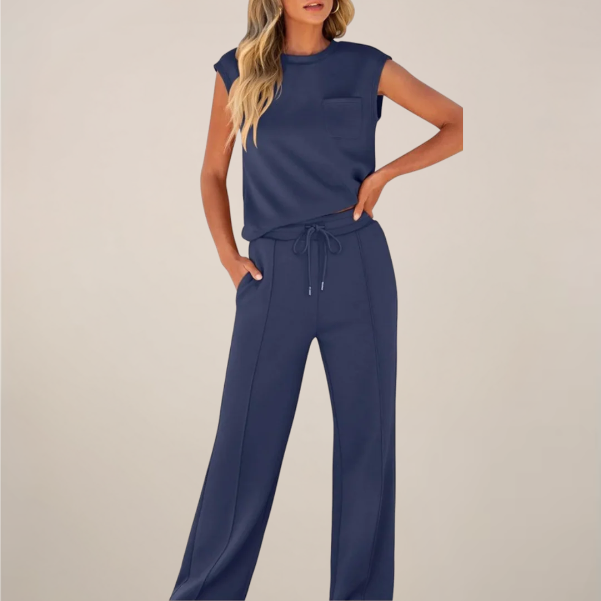 Freya | Two Piece Pants Set - ginlerie 9