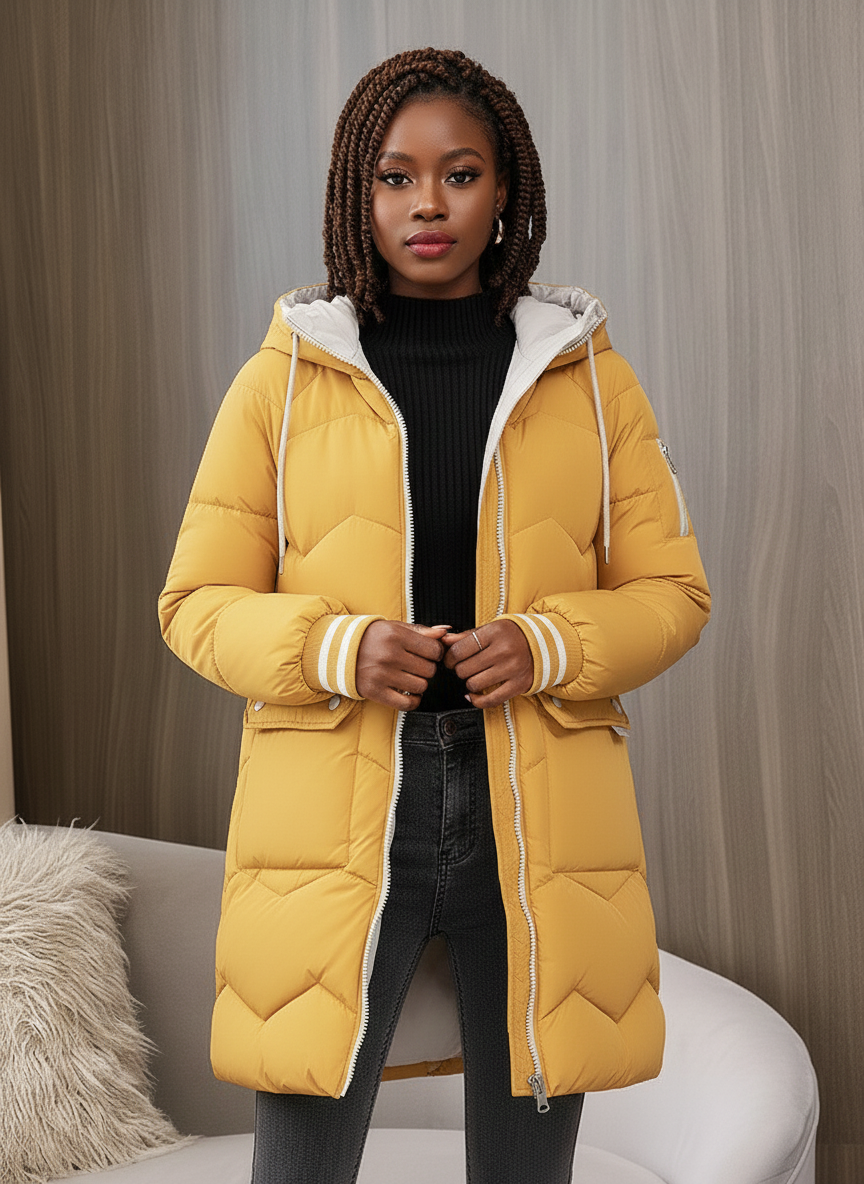 Gemma | Hooded Puffer Coat - ginlerie 3