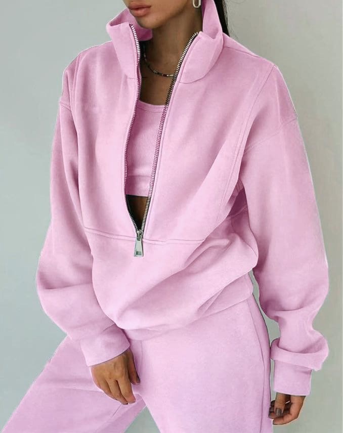 Grace | Casual Oversized Two Piece Set - ginlerie 0