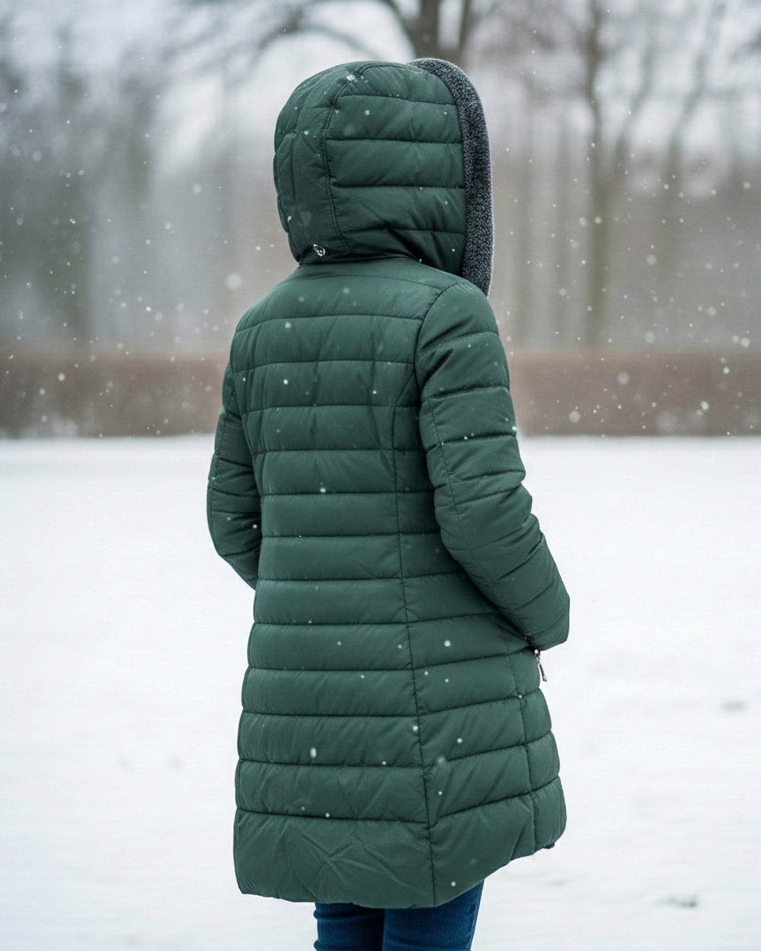 Grace | Fleece-Lined Puffer Jacket - ginlerie 3