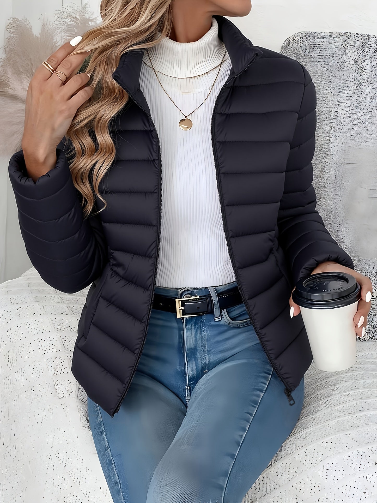 Harriet | Lightweight Puffer Jacket - ginlerie 5