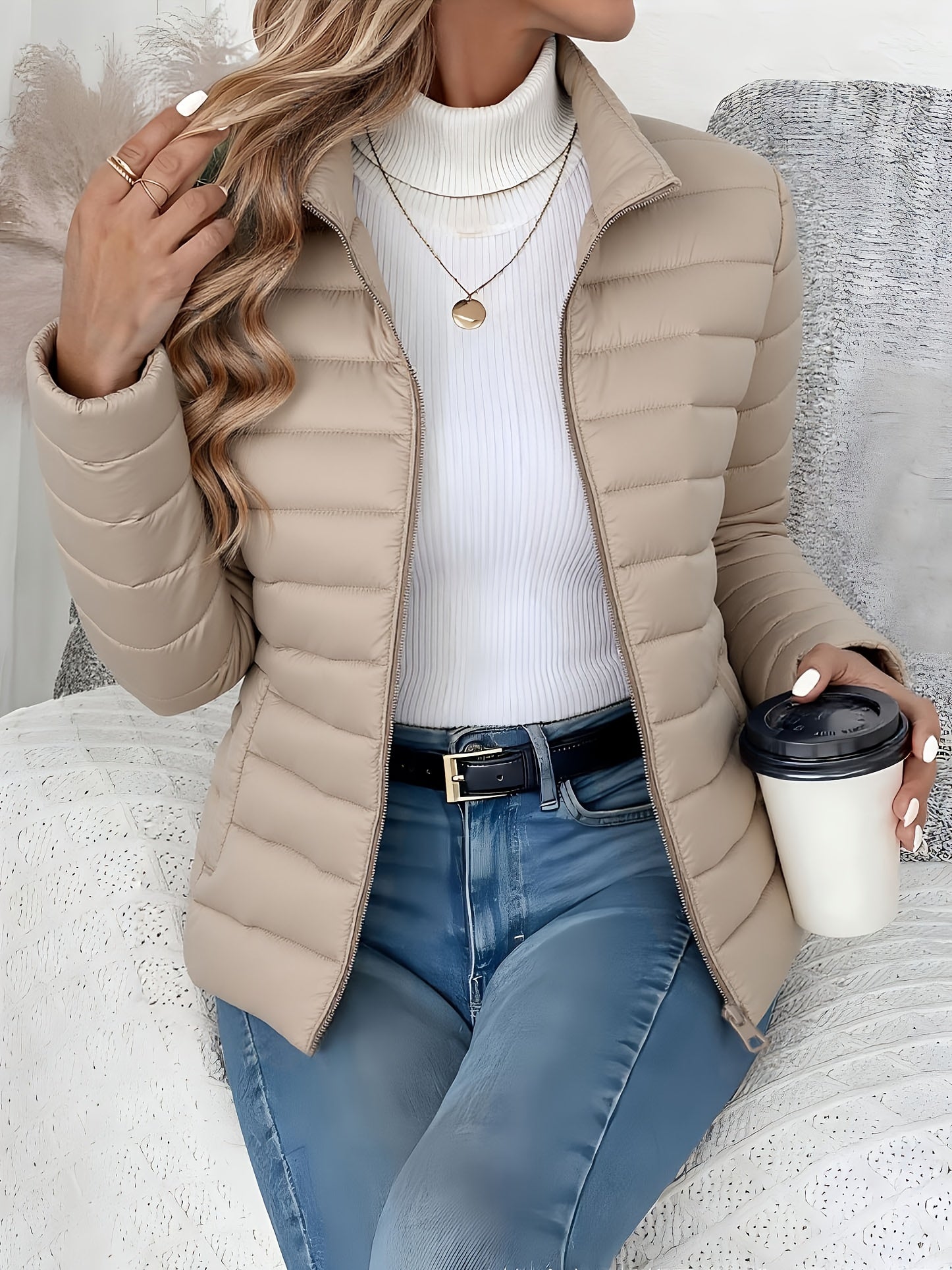 Harriet | Lightweight Puffer Jacket - ginlerie 8