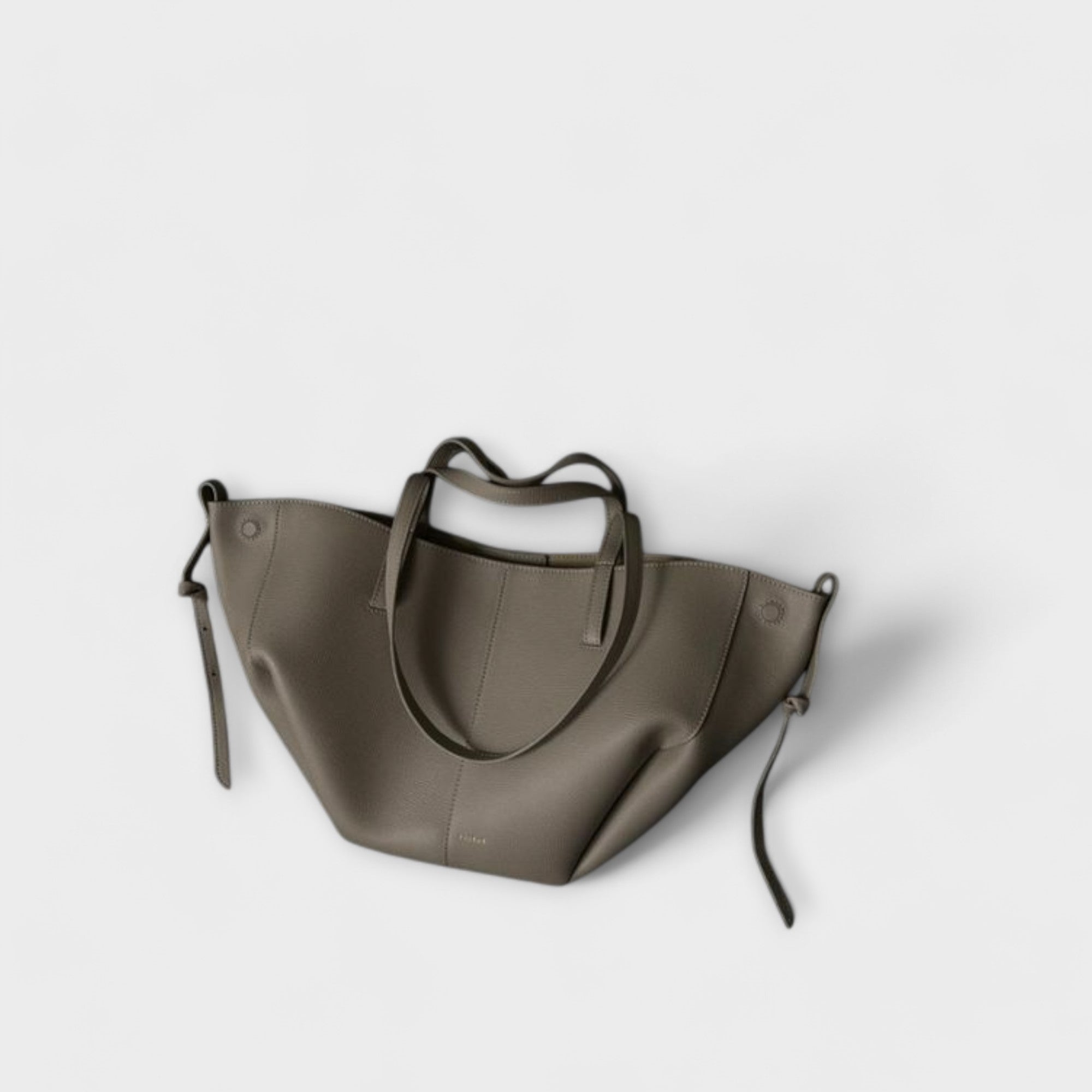 Isabella | Sculpted Minimalist Tote Bag - ginlerie 2