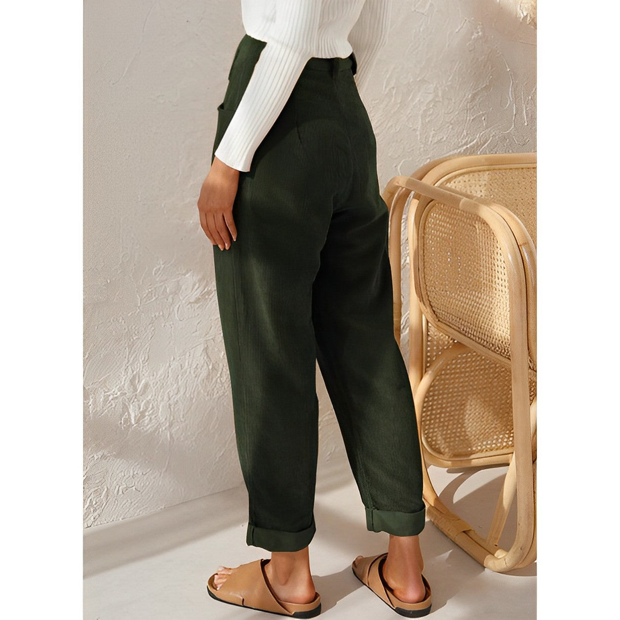 Isla | Chic Striped Trousers - ginlerie 6