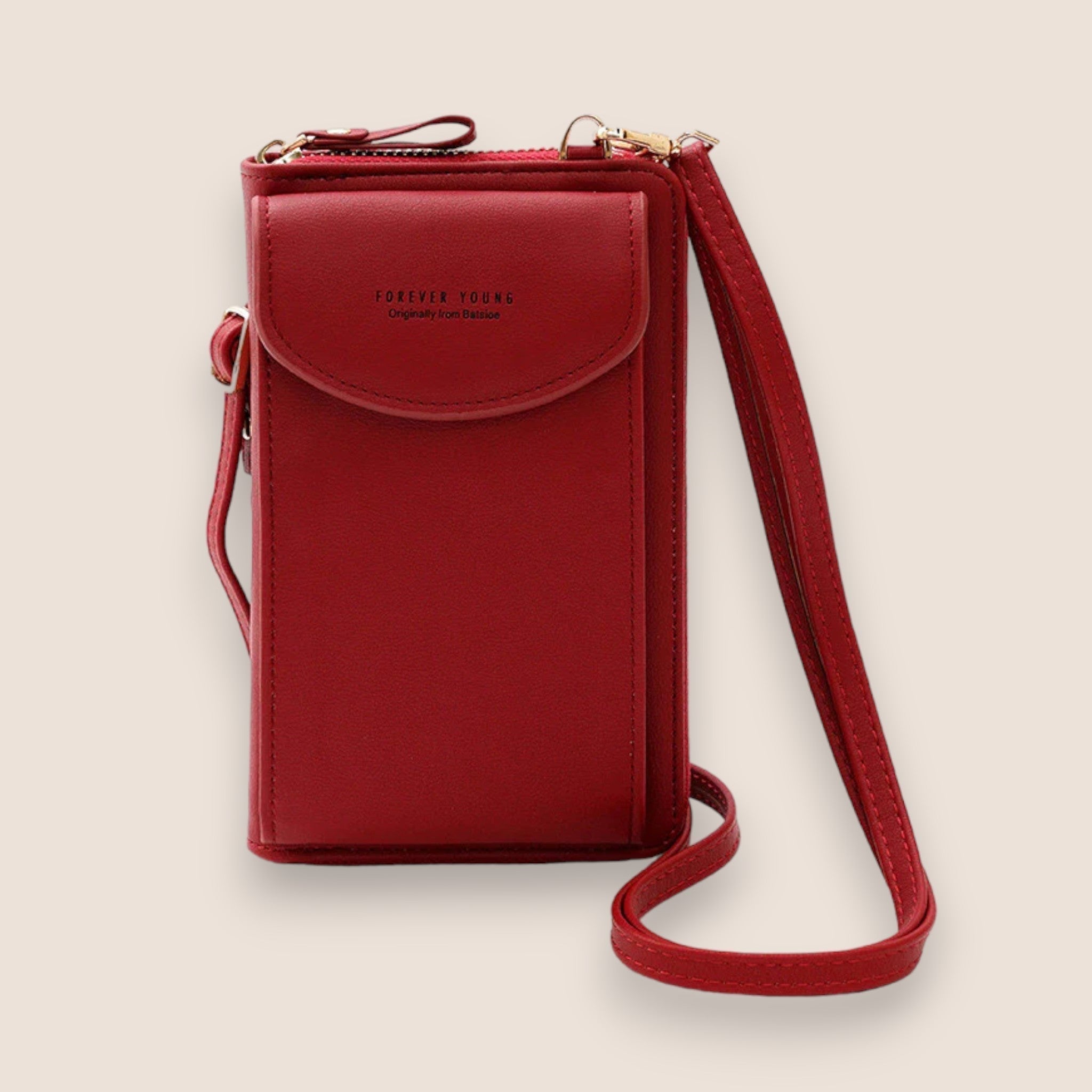 Isla | Elegant Black Leather Clutch Bag - ginlerie 10