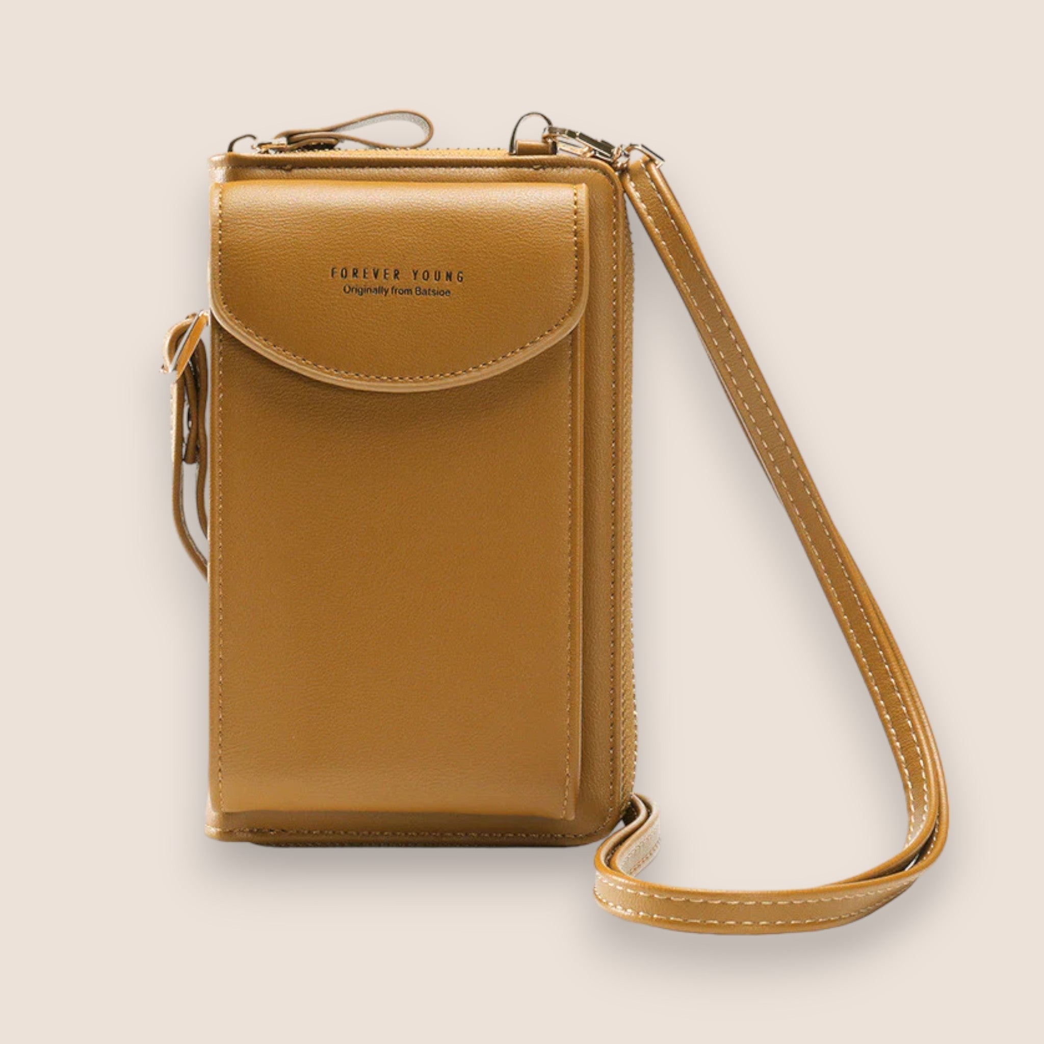 Isla | Elegant Black Leather Clutch Bag - ginlerie 3