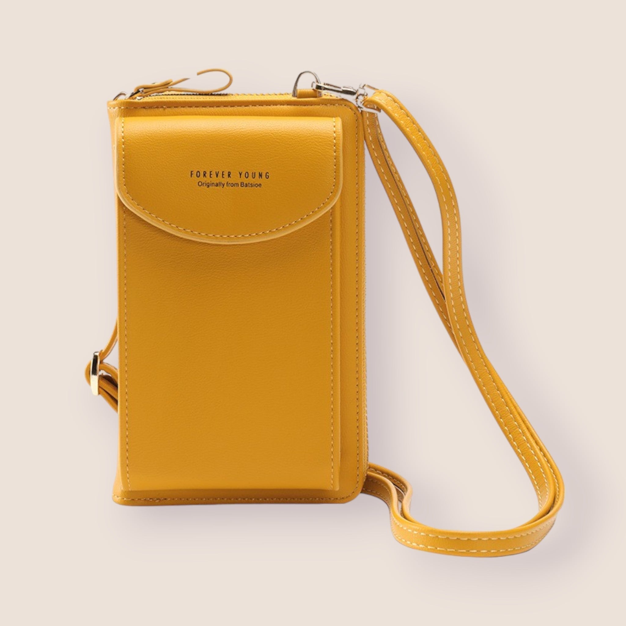 Isla | Elegant Black Leather Clutch Bag - ginlerie 9