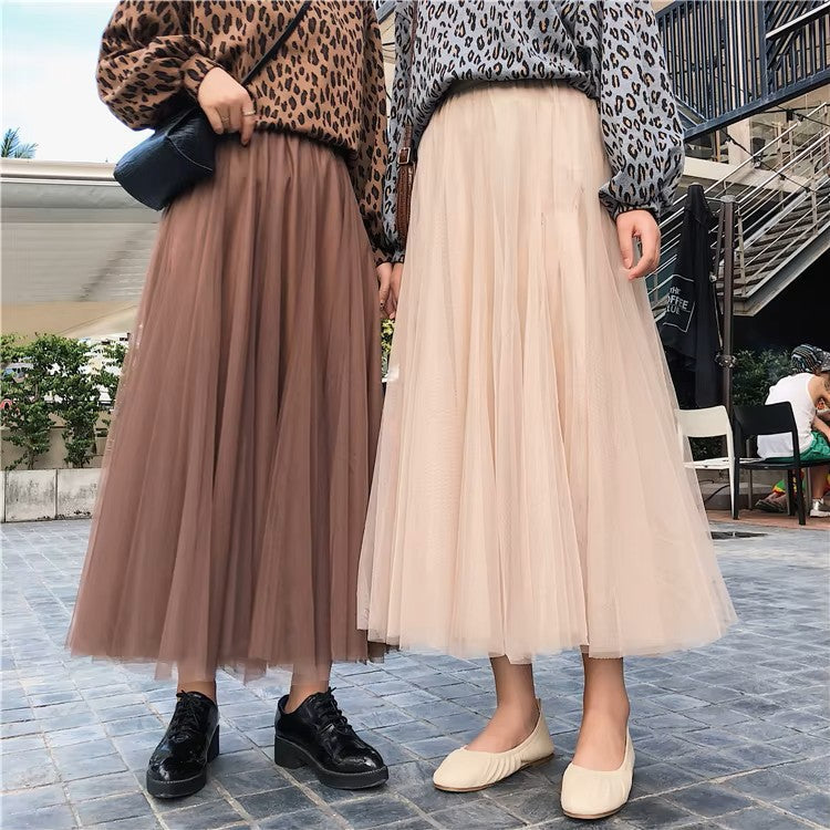 Isla | Elegant Black Tulle Skirt - ginlerie 7