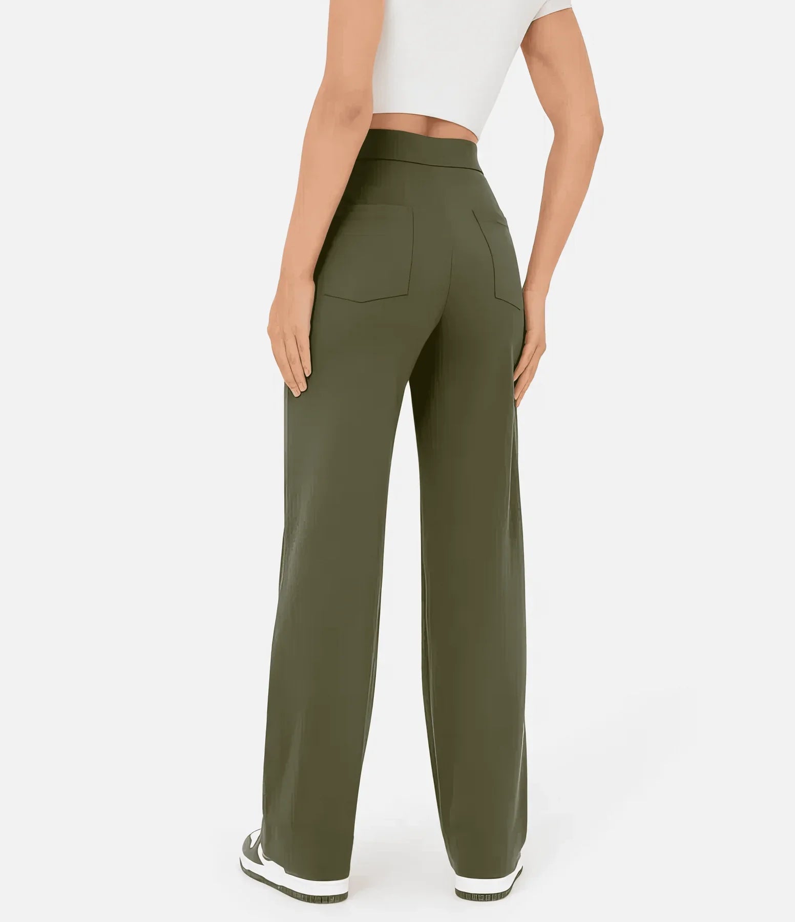 Isla | High-Waisted Trousers - ginlerie 3