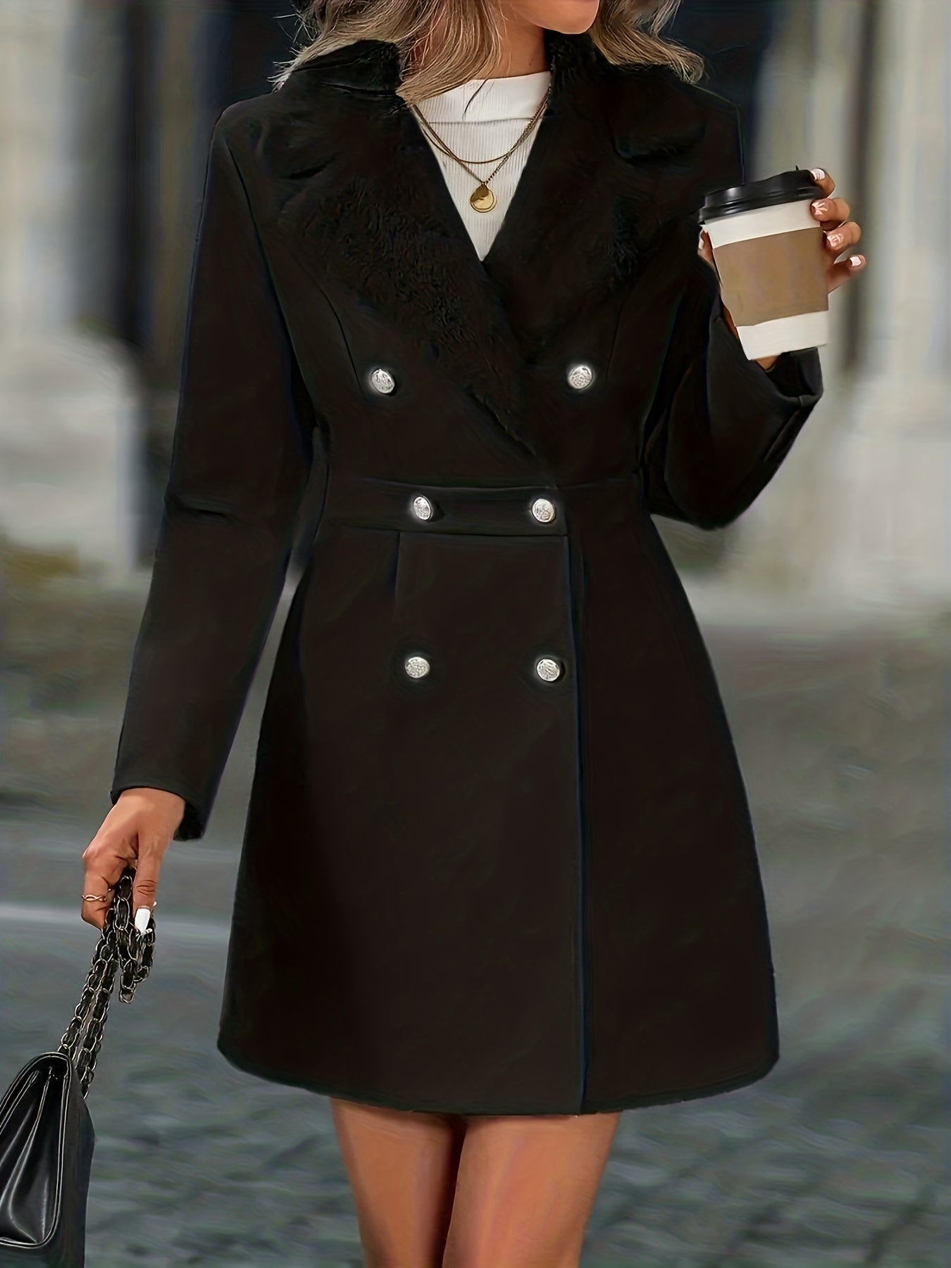 Isla | Tailored A-Line Coat - ginlerie 1