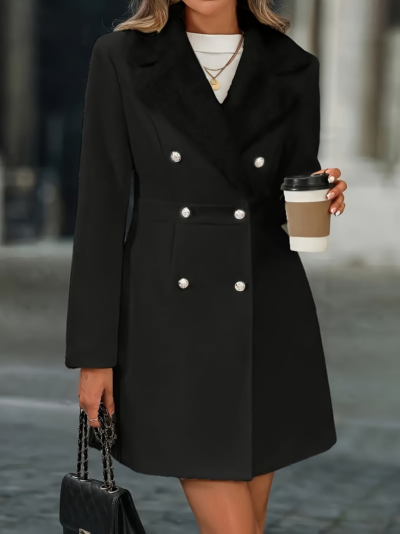 Isla | Tailored A-Line Coat - ginlerie 3