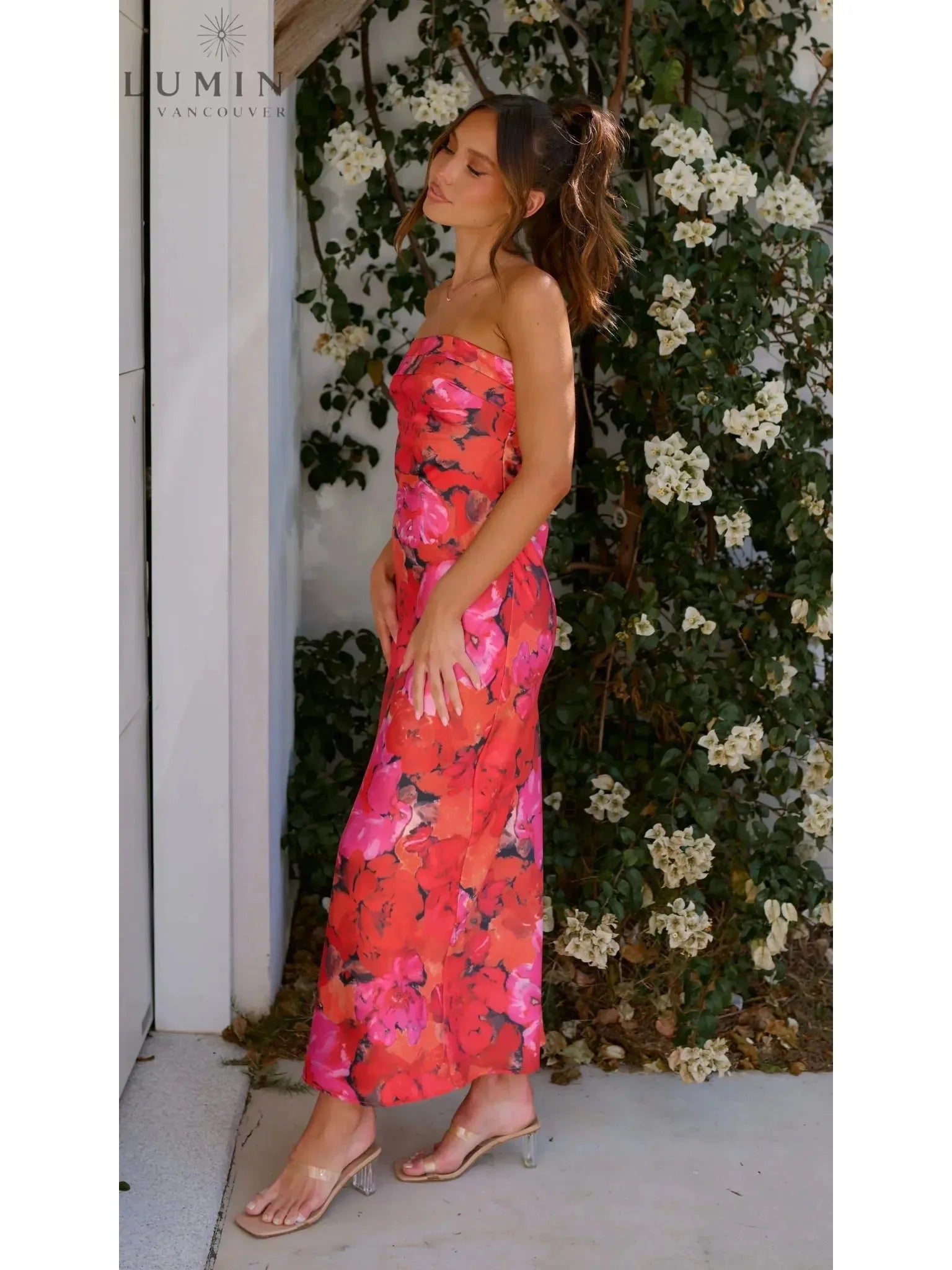 Jacyntha - Strapless Summer Chic Dress