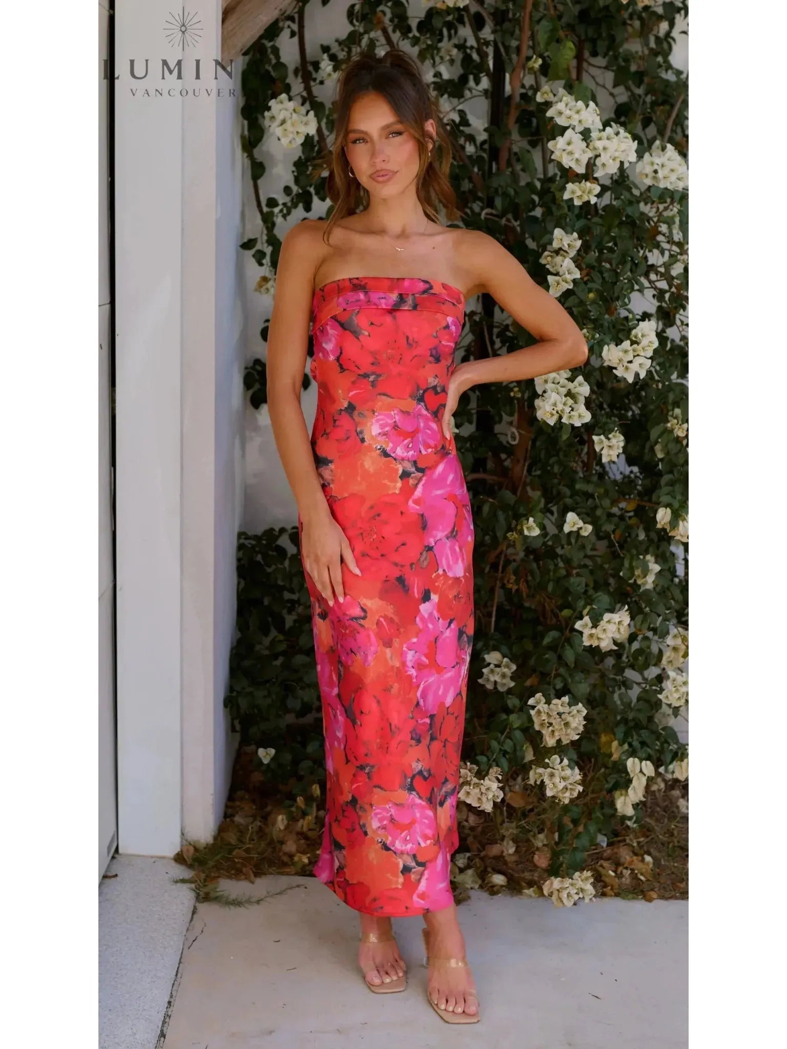 Jacyntha - Strapless Summer Chic Dress
