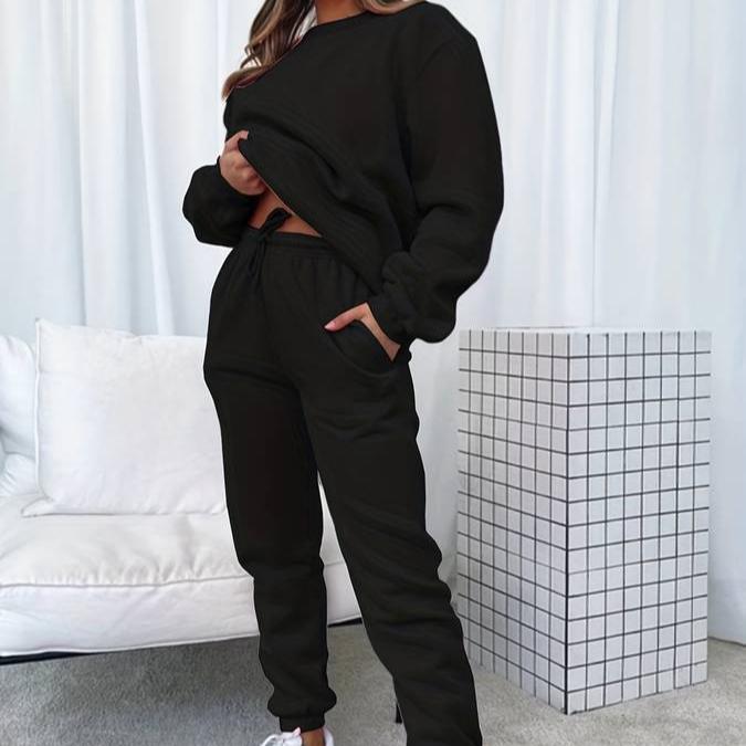 Jade | Sweatshirt and Sweatpants Set - ginlerie 0