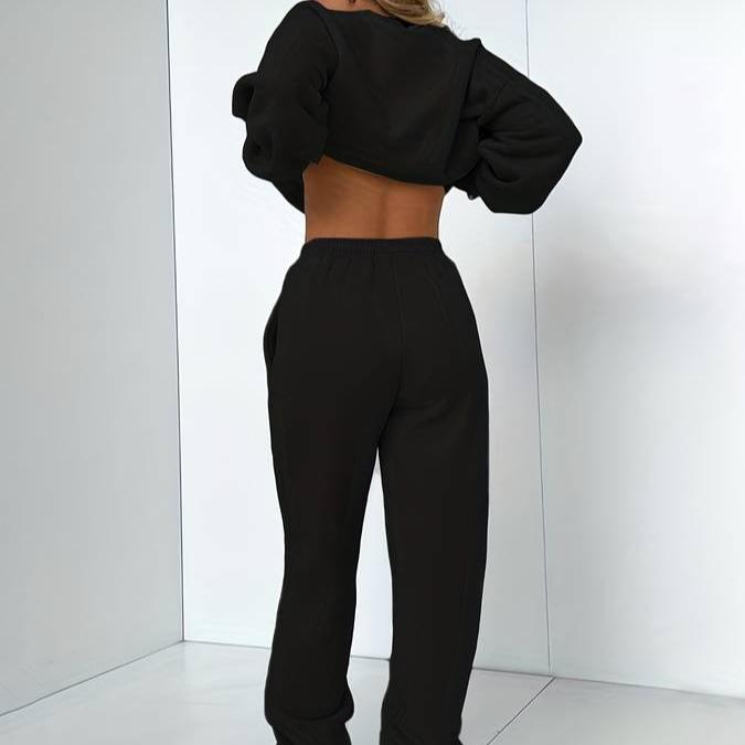 Jade | Sweatshirt and Sweatpants Set - ginlerie 1