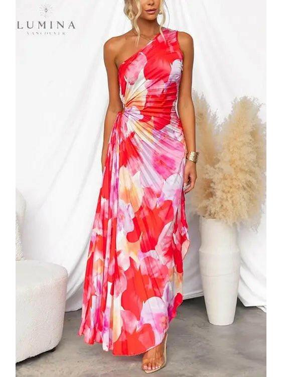 Kira | Pleated Summer Dress - ginlerie 0