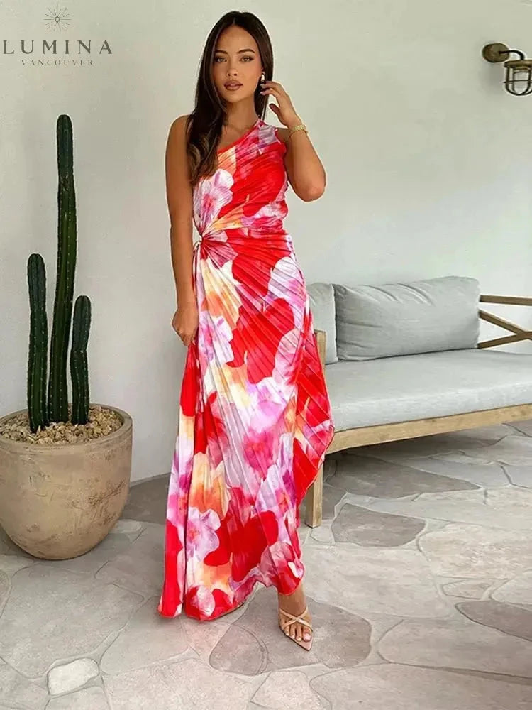 Kira | Pleated Summer Dress - ginlerie 6