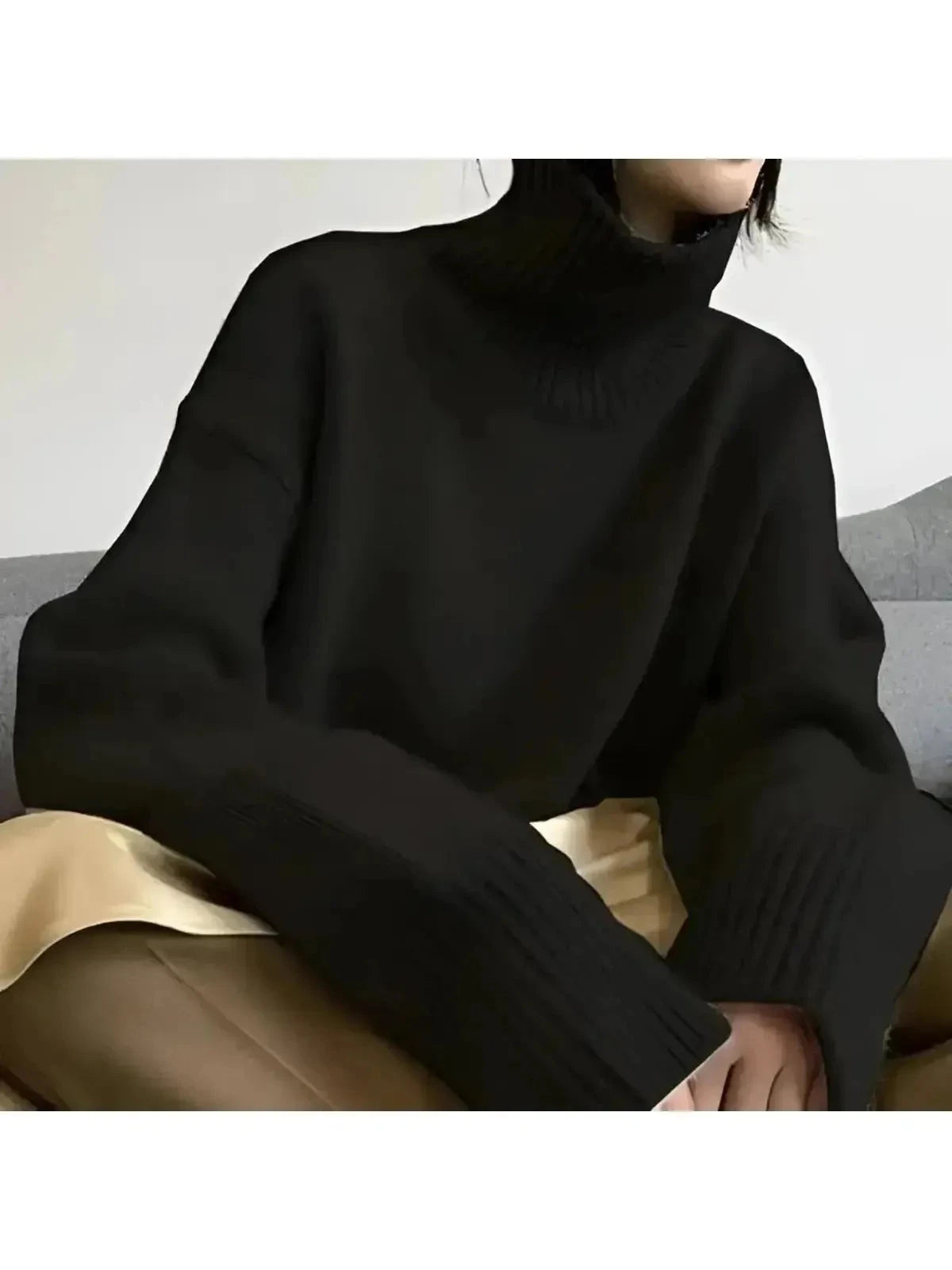 Lena | Turtleneck Sweater - ginlerie 10