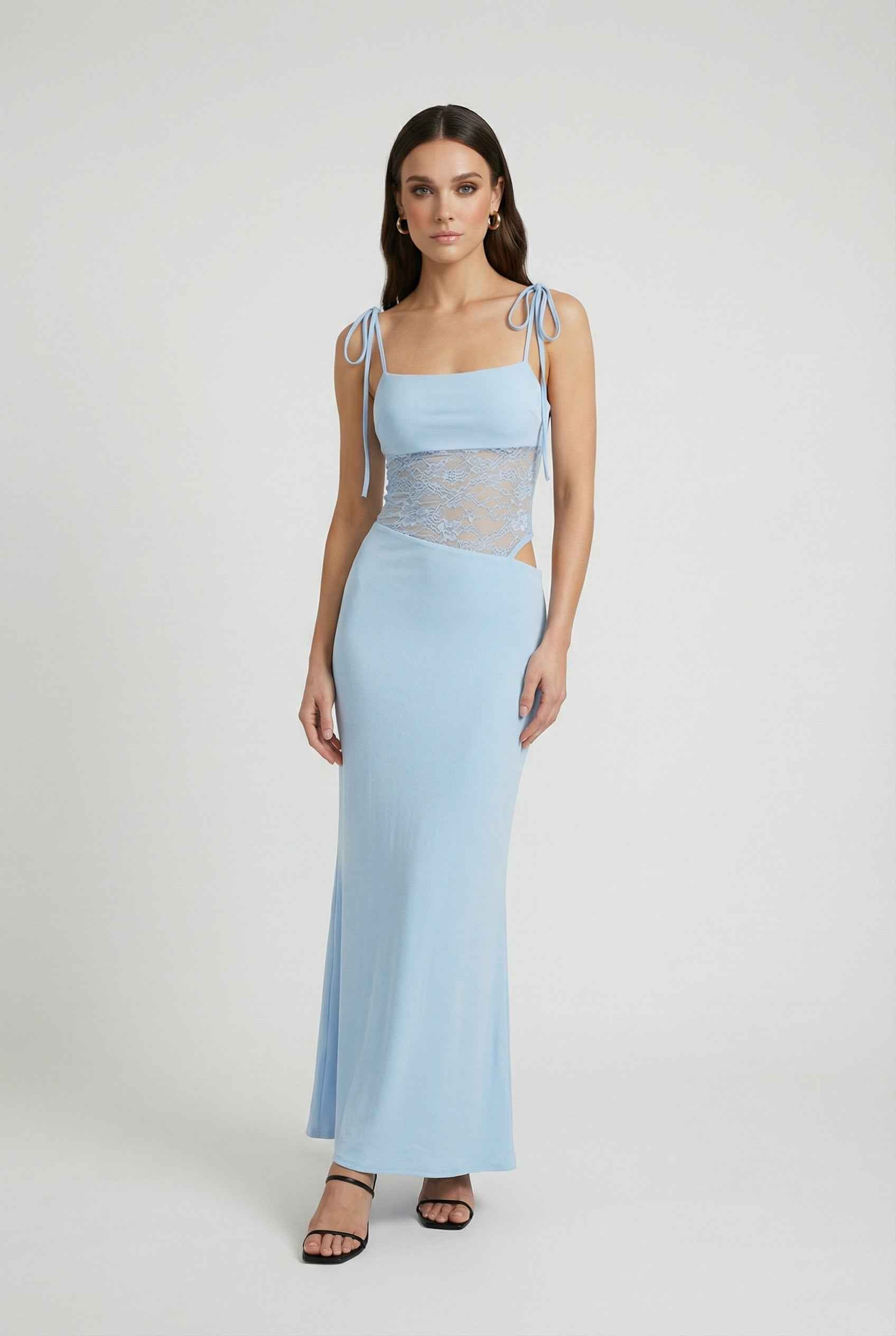 Luna | Bodycon Maxi Dress - ginlerie 2