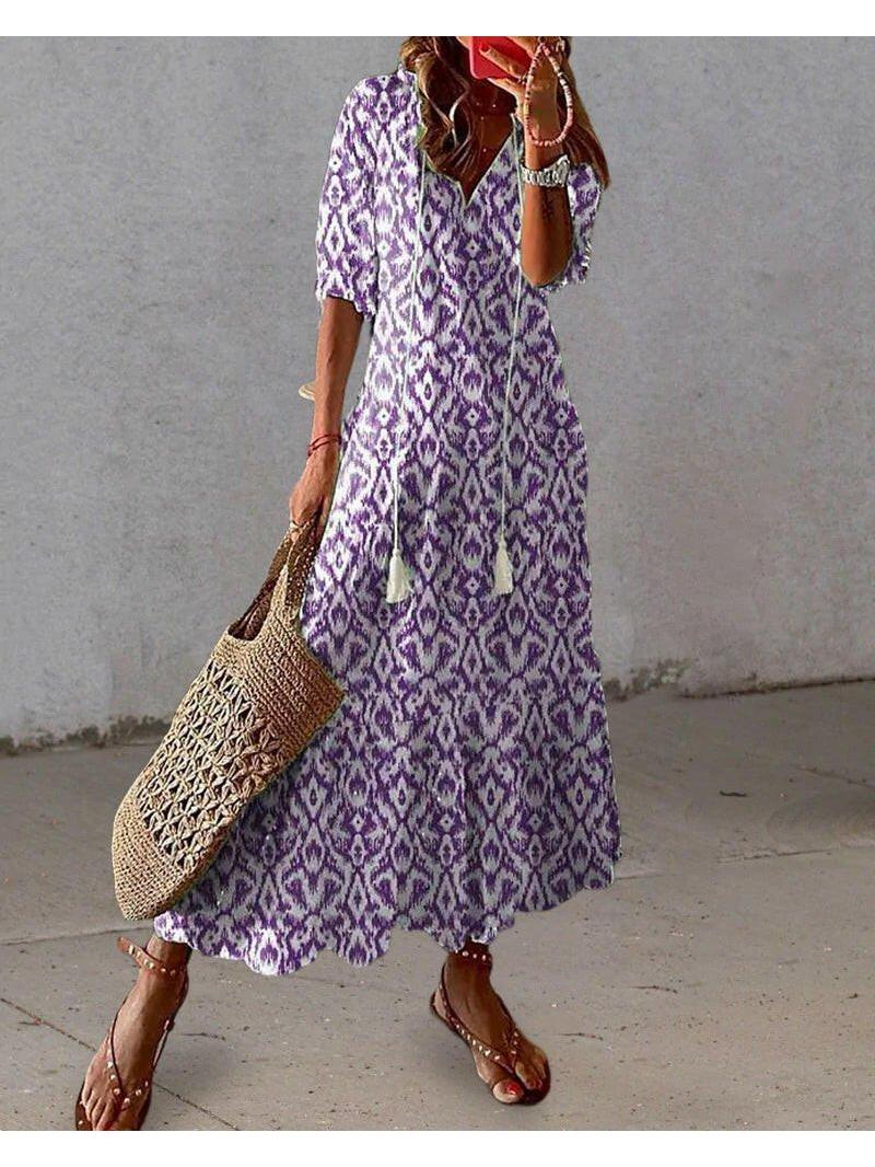 Luna | Bohemian Summer Dress - ginlerie 2