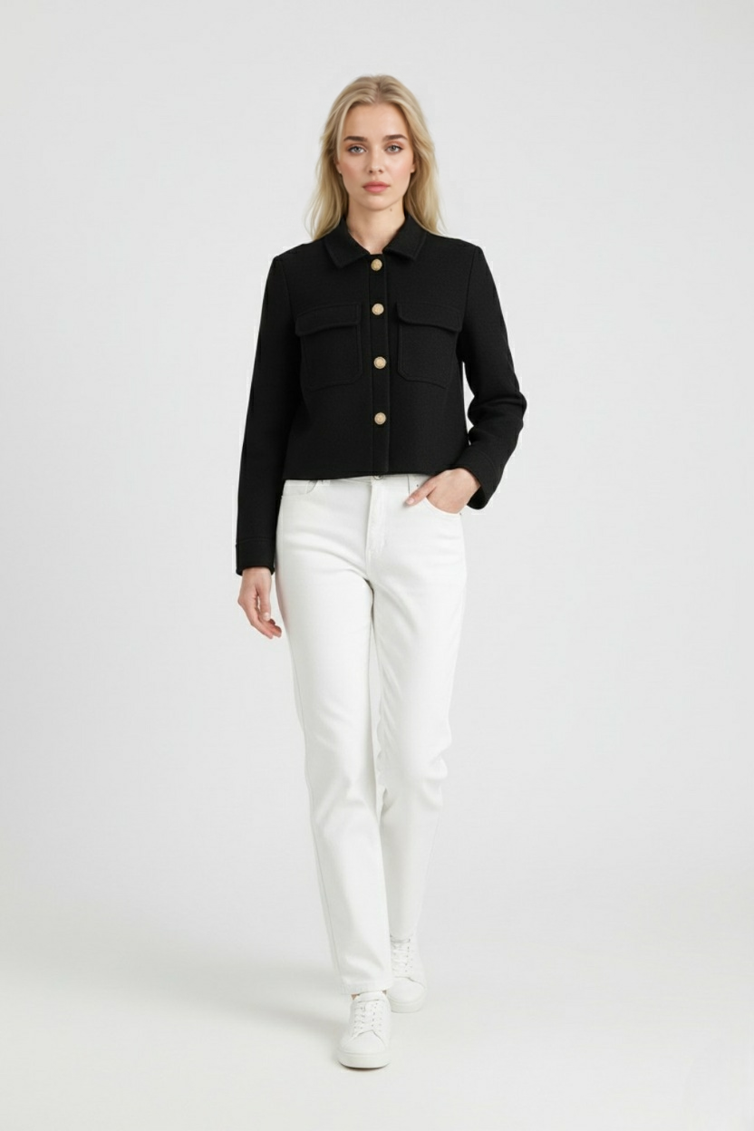 Luna | Casual Lapel Jacket - ginlerie 2