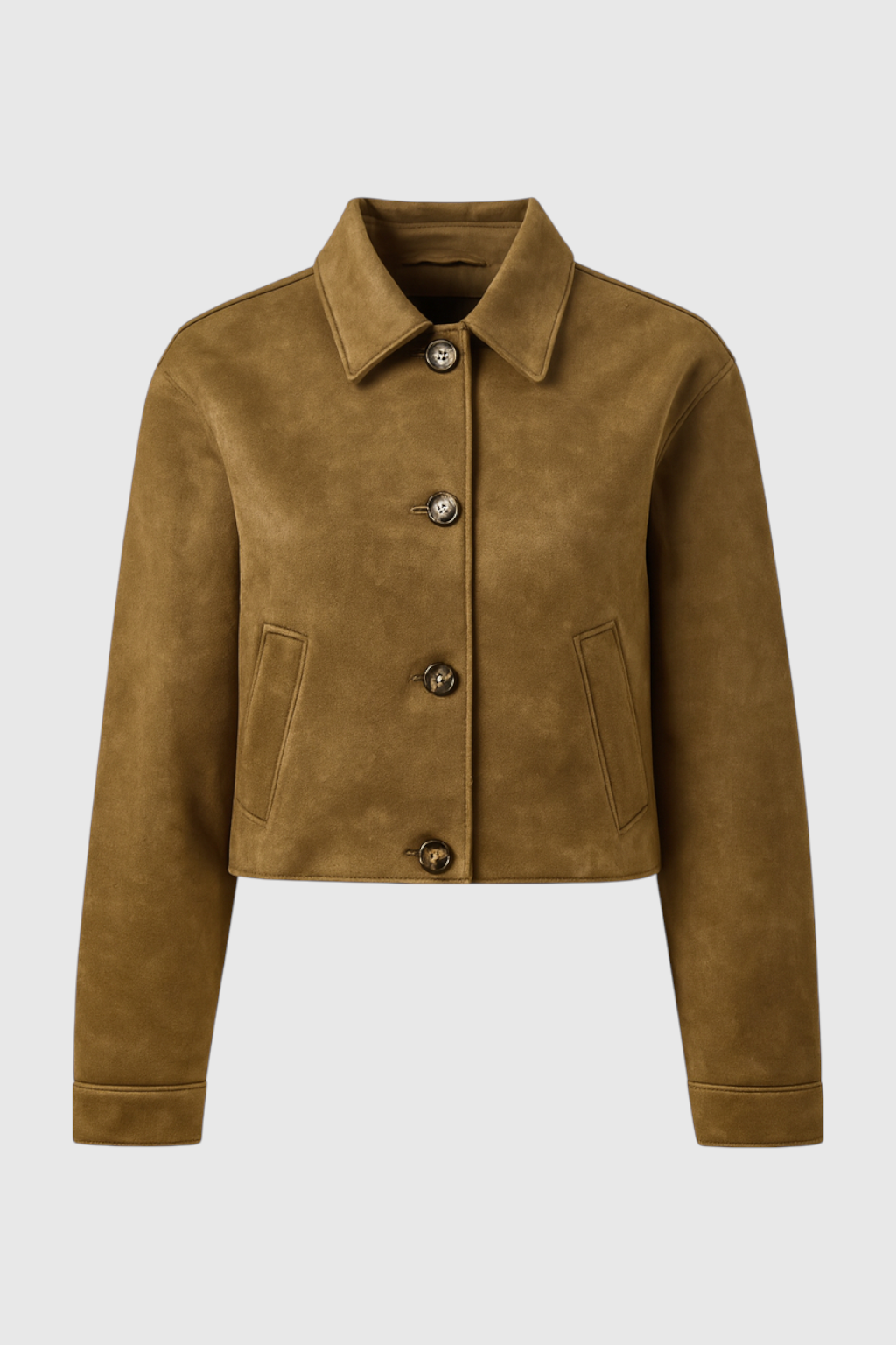 Luna | Casual Suede Jacket - ginlerie 0
