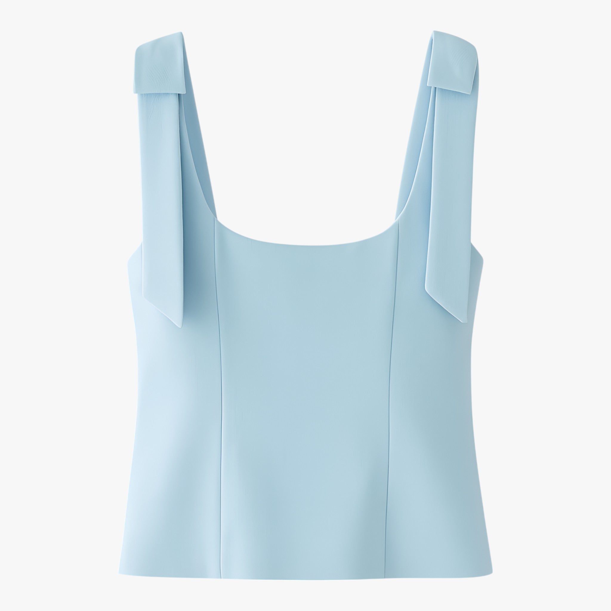 Luna | Crop Top with Bow Detail - ginlerie 2