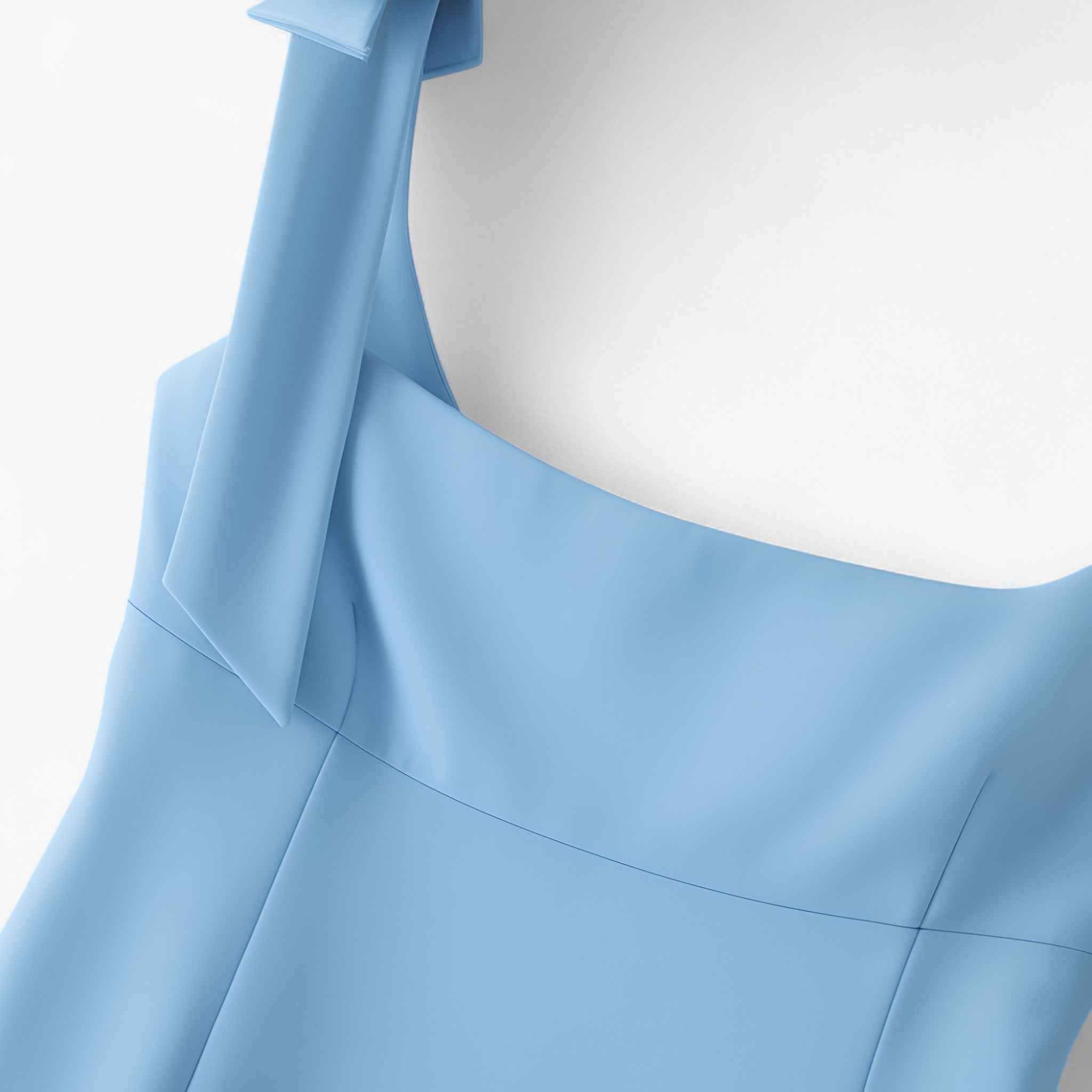 Luna | Crop Top with Bow Detail - ginlerie 3