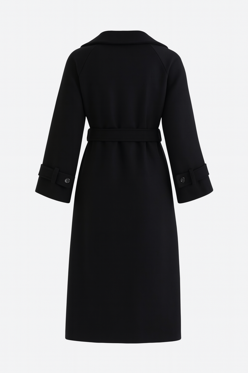 Luna | Elegant Black Coat - ginlerie 3