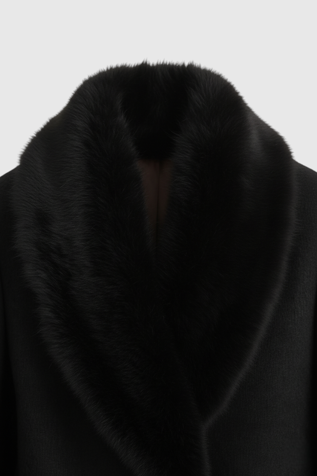 Luna | Elegant Black Coat - ginlerie 4