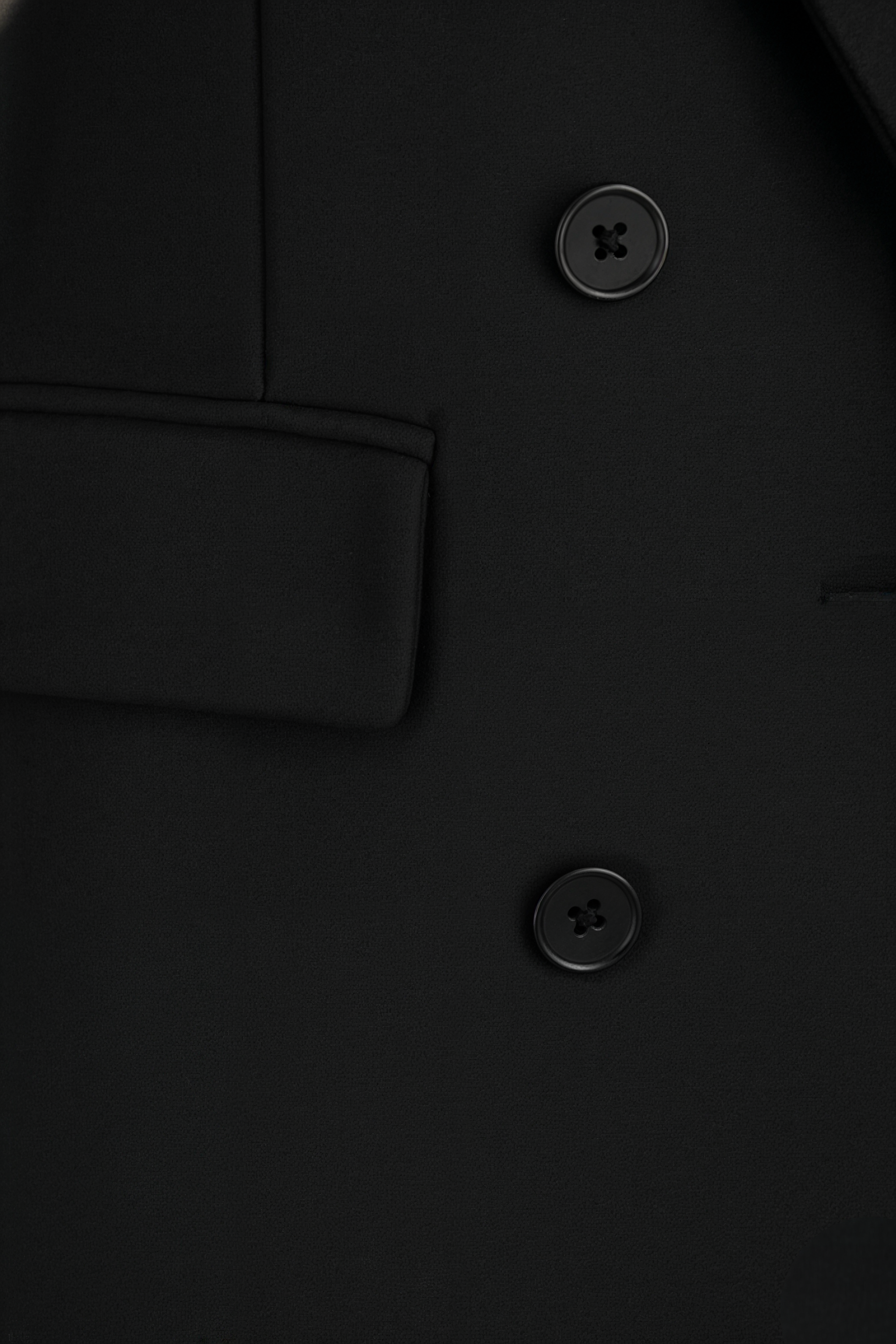 Luna | Elegant Black Winter Coat - ginlerie 5