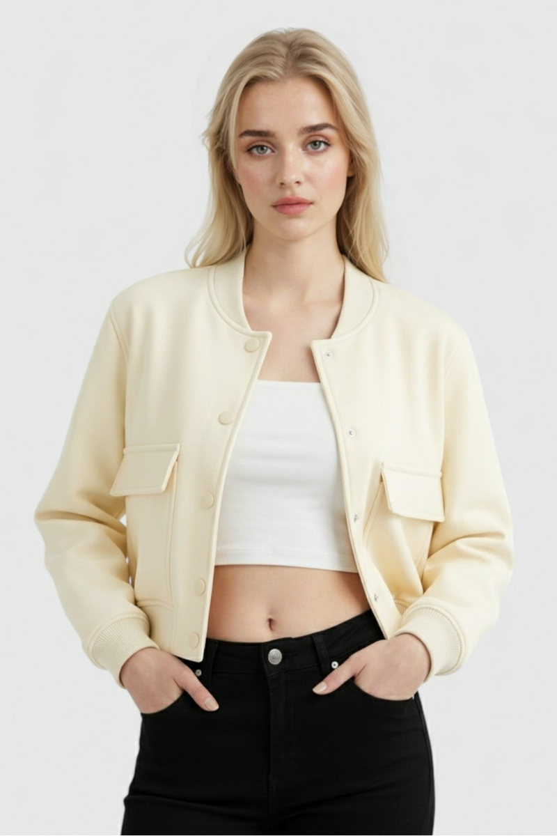 Luna | Elegant Bomber Jacket - ginlerie 1