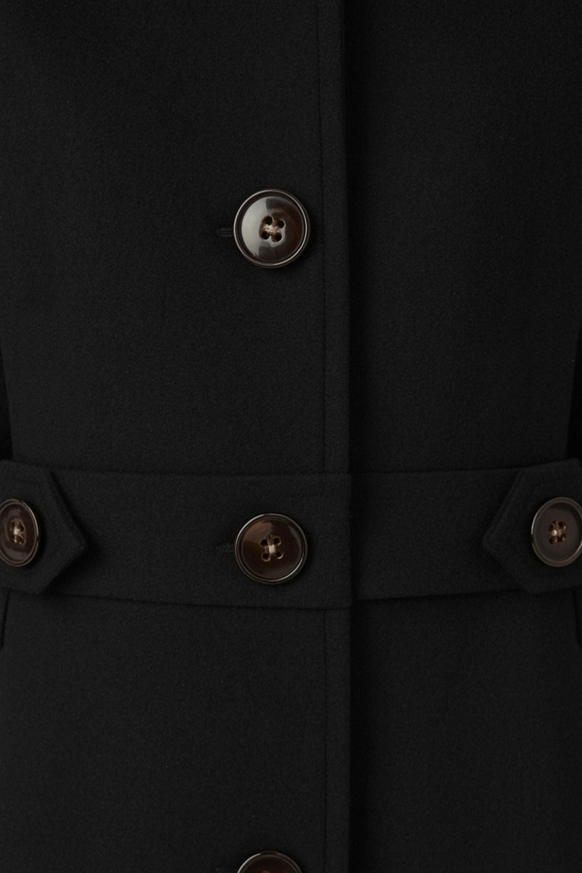 Luna | Elegant Mid-Length Winter Coat - ginlerie 5