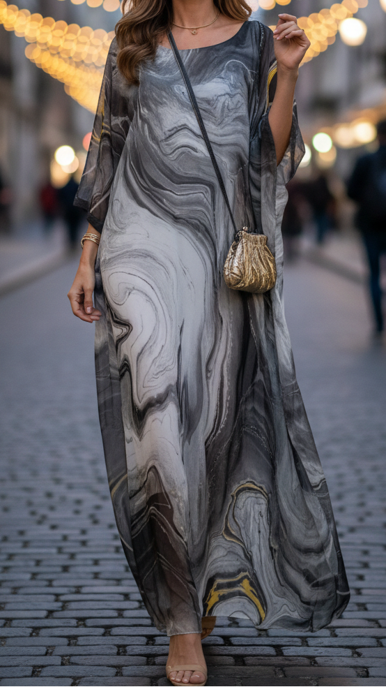 Luna | Ethereal Maxi Dress - ginlerie 4