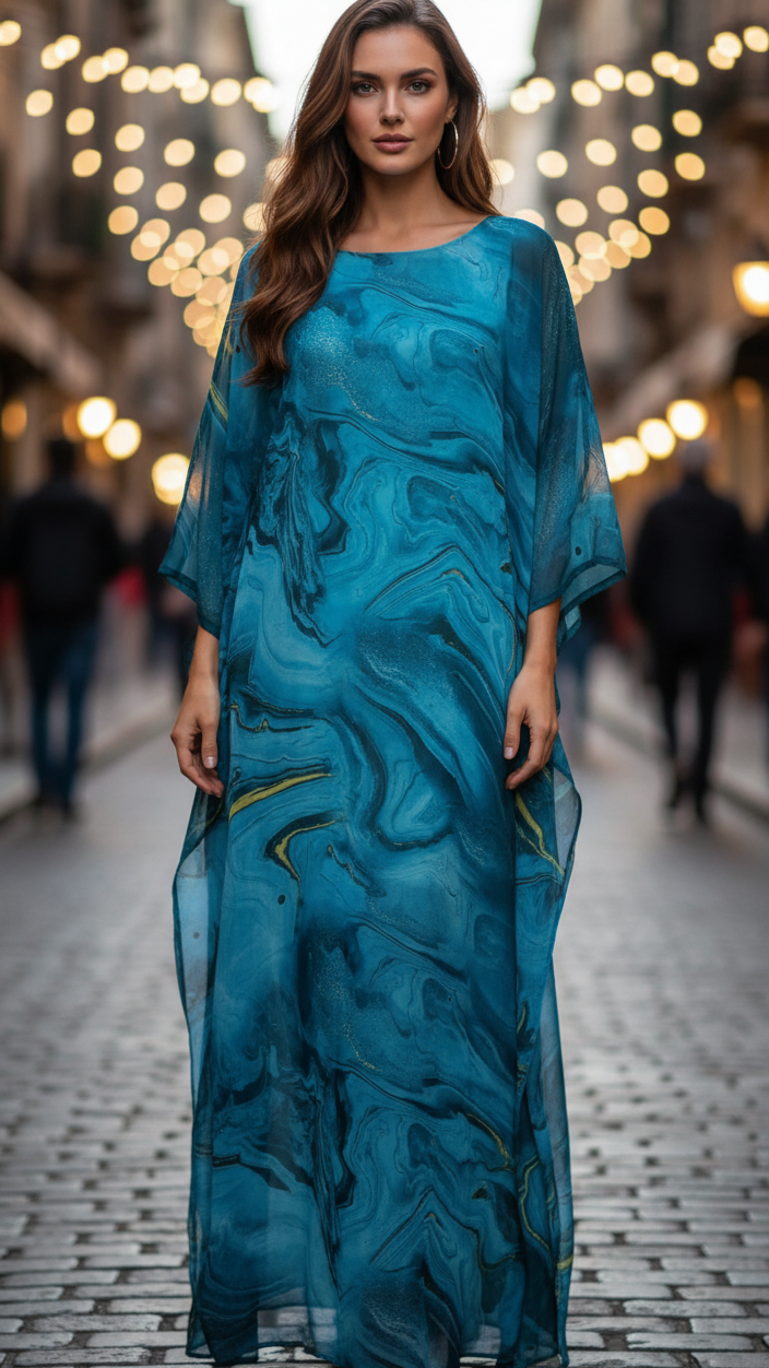 Luna | Ethereal Maxi Dress - ginlerie 5